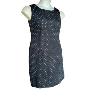 Henri Bendel Black Dress Polka Dot Classic Luxury Old Money Capsule Timeless 8
